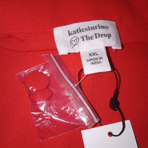 The Drop Flaming Red Jumpsuit - Picture 2 of 3